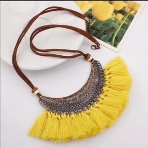 Boho Tassel necklace